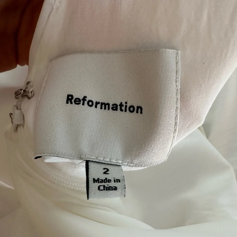 Reformation White Zenni Dress - Picture 5 of 6